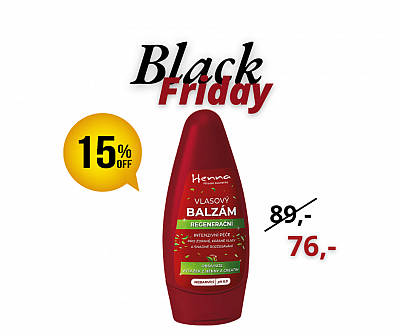 Balzam na vlasy z henny