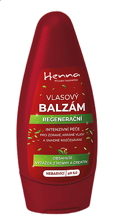 Balzam na vlasy z henny