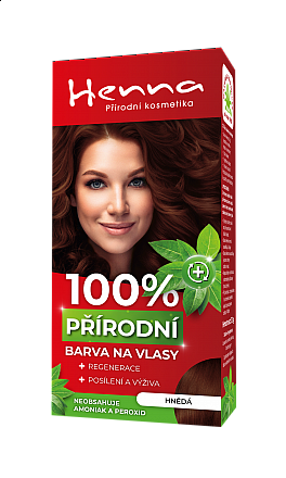 Farba na vlasy - HNĚDÁ