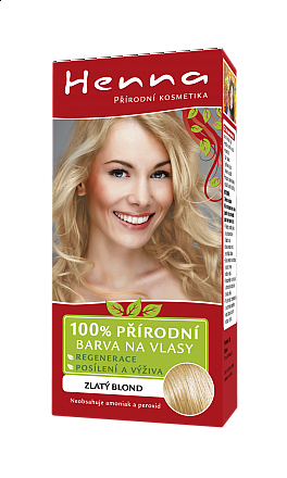 Farba na vlasy - ZLATÝ BLOND