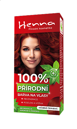 Barva na vlasy - MEDENO ČERVENÁ