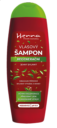 Jemný bylinný šampón z Henny