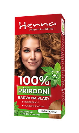 Farba na vlasy - SVETLÝ GAŠTAN