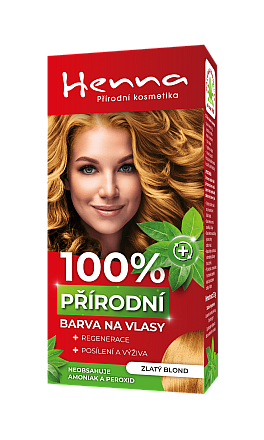 Farba na vlasy - ZLATÝ BLOND