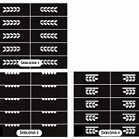 Henna Temporary Tattoo Template