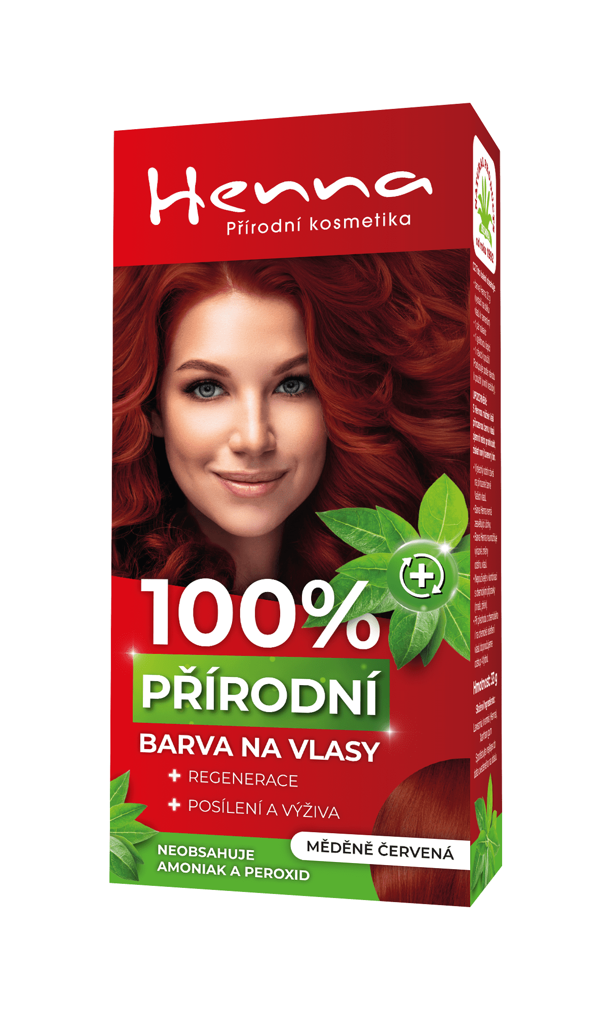 Barva na vlasy - MEDENO ČERVENÁ